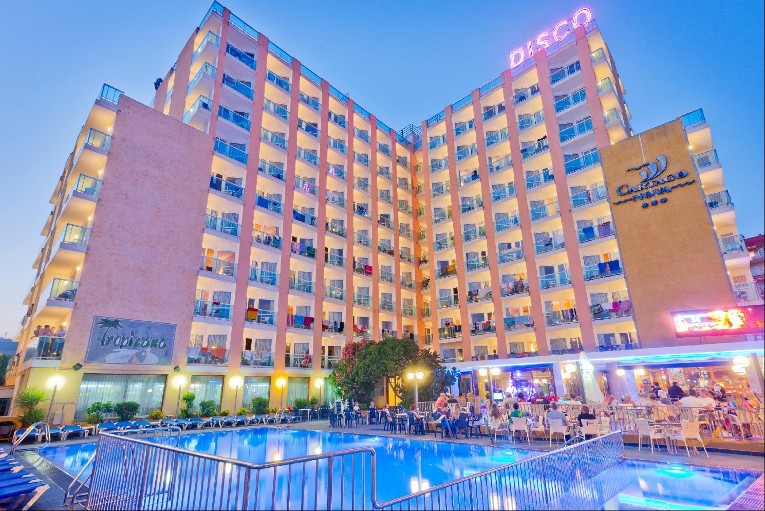 Hotel Cartago Nova By Alegria Malgrat de Mar Exteriör bild